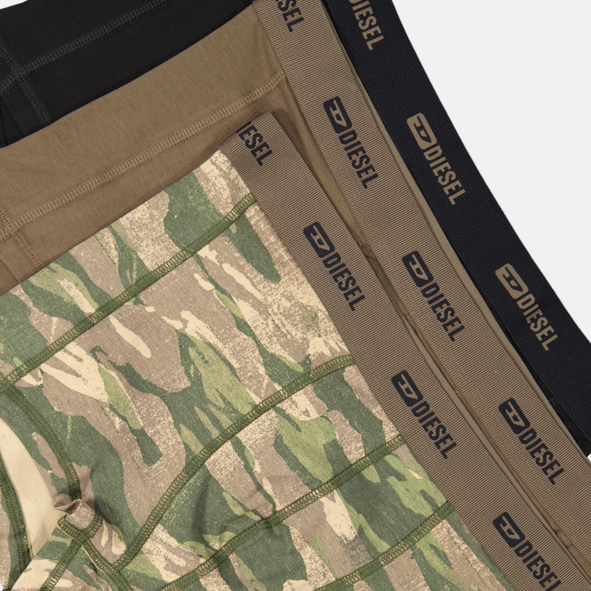 Intimo e homewear Lot de boxers Diesel Verde Homme