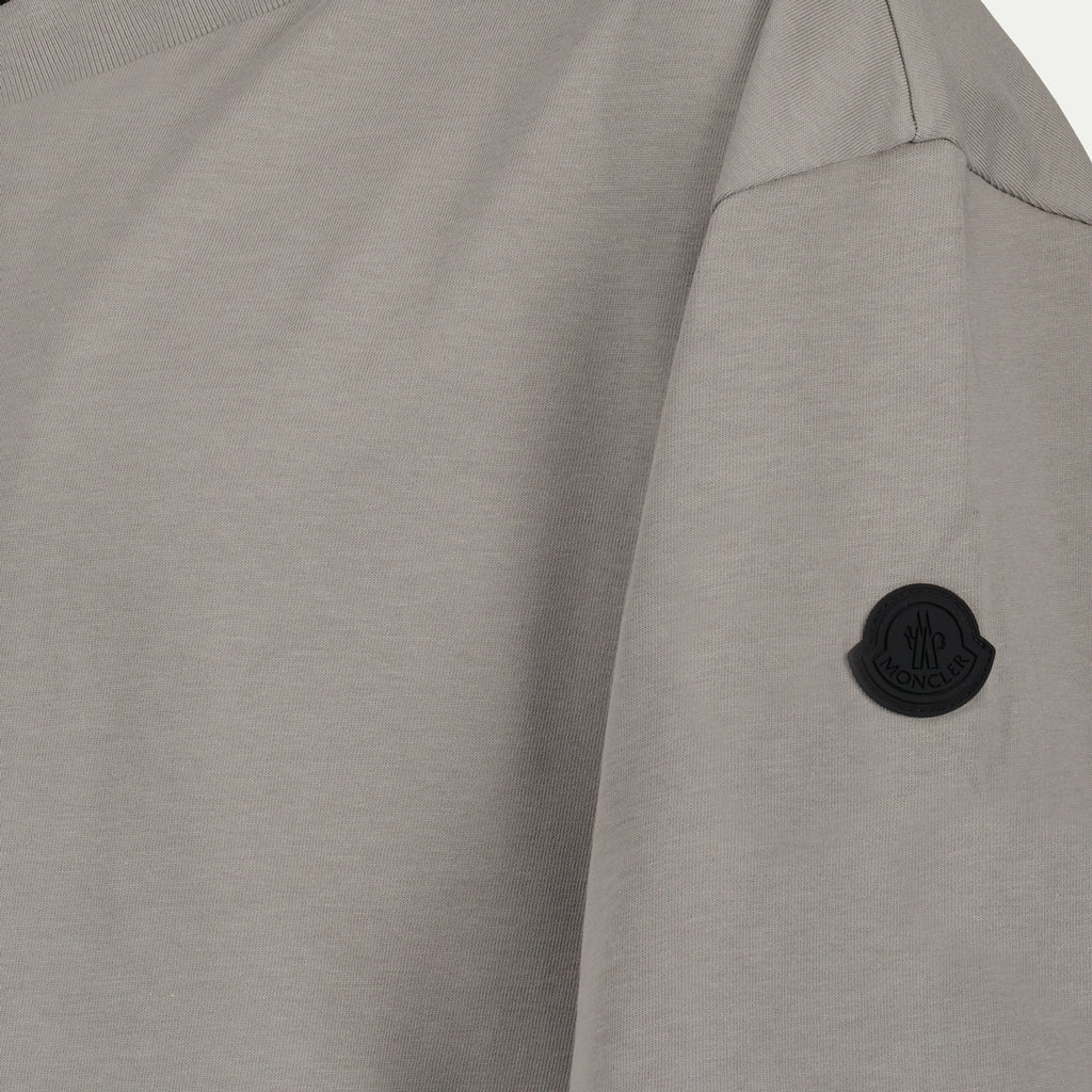 T-shirts T-shirt à logo Moncler Gris Homme