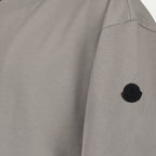 T-shirts T-shirt à logo Moncler Gris Homme