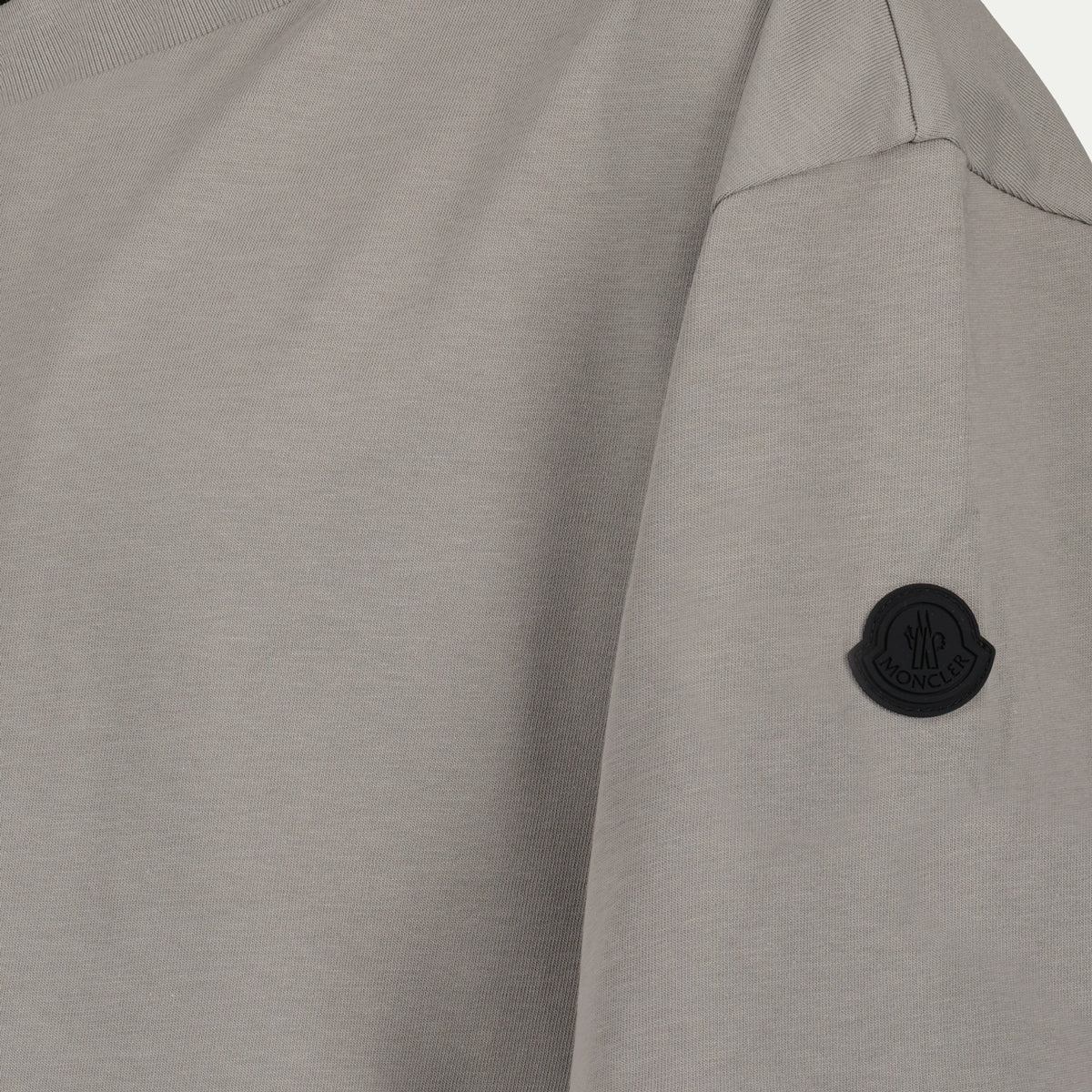 T-shirts T-shirt à logo Moncler Gris Homme