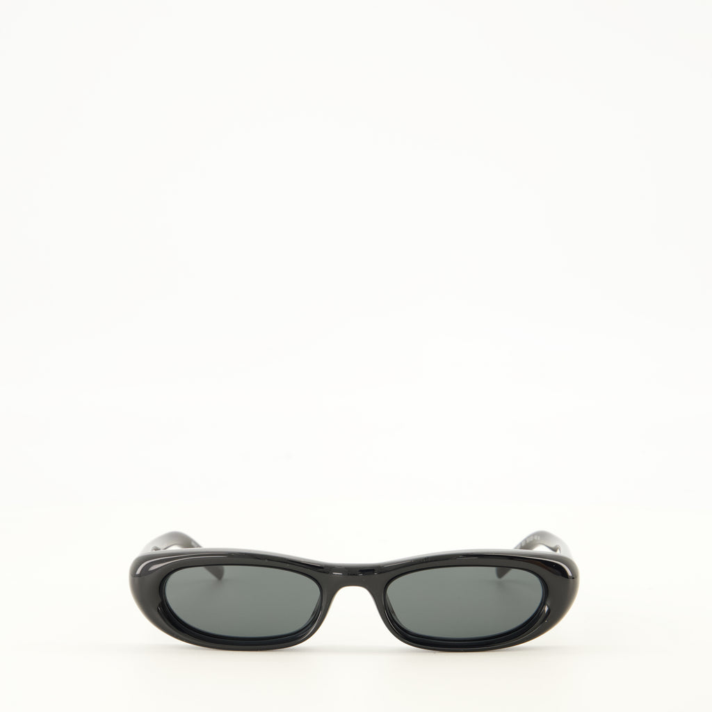 Lunettes SL 557 シェード プランプ ブラック サングラス Saint Laurent Noir Unisexe