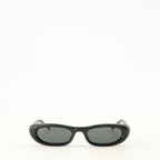 Lunettes SL 557 シェード プランプ ブラック サングラス Saint Laurent Noir Unisexe