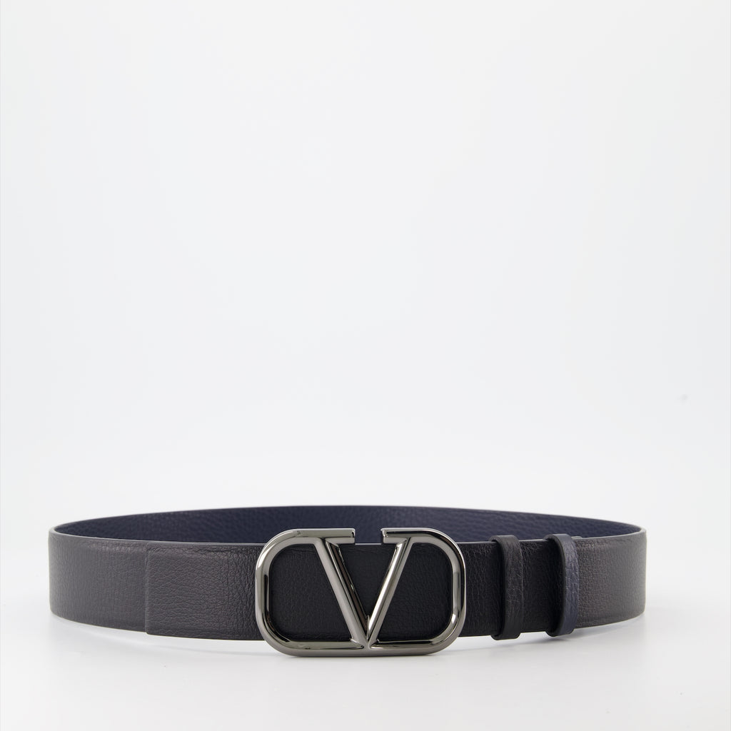 Ceintures Ceinture réversible VLogo Valentino Garavani Noir Homme