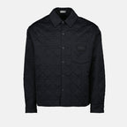 Chaquetas Camisa Overshirt Cannage Dior Negro Homme