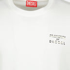 Bild des T-Shirts T-Adjust-V5 in Weiß der Marke Diesel für Herren - Frühjahr-Sommer 2026 - Detaillierte Ansicht_2