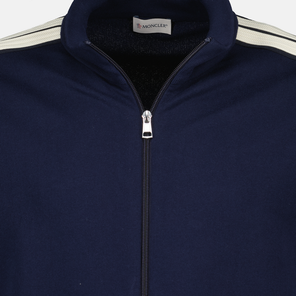 Felpe Giacca con cerniera Moncler Blu scuro Homme