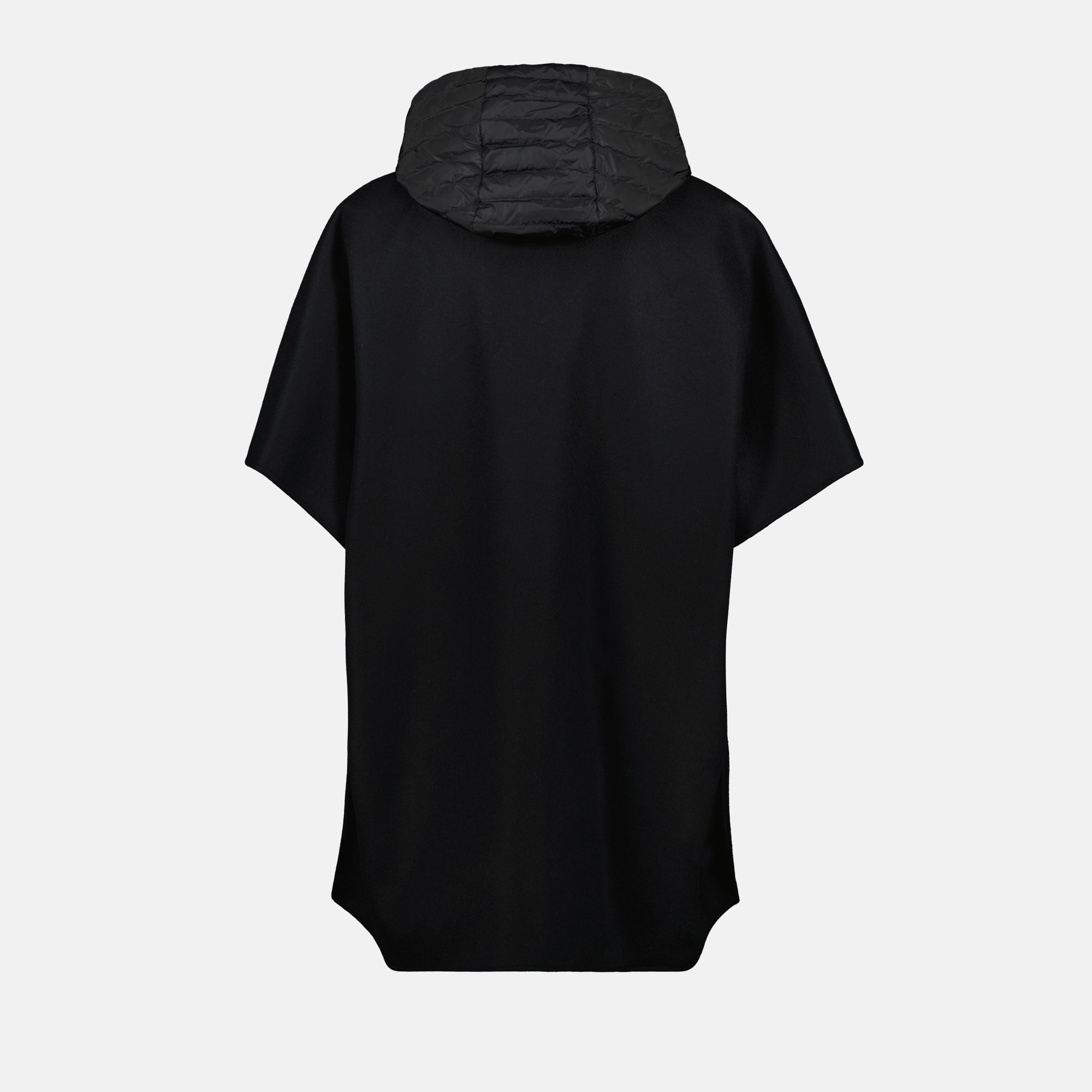 Vestes Cape à capuche Moncler Noir Femme