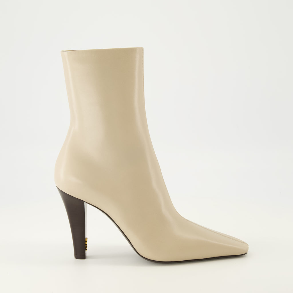Image de l'article Bottines Jill de la marque Saint Laurent pour Femme - Saison Automne-Hiver 2025 - Vue latérale droite