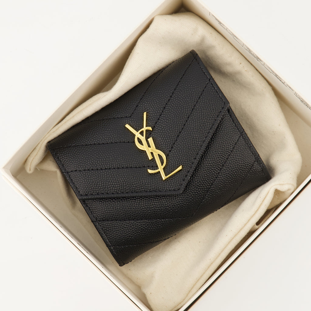 Bild der Cassandre-Brieftaschen von Saint Laurent für Frauen - Herbst-Winter 2025 - Detailansicht_3
