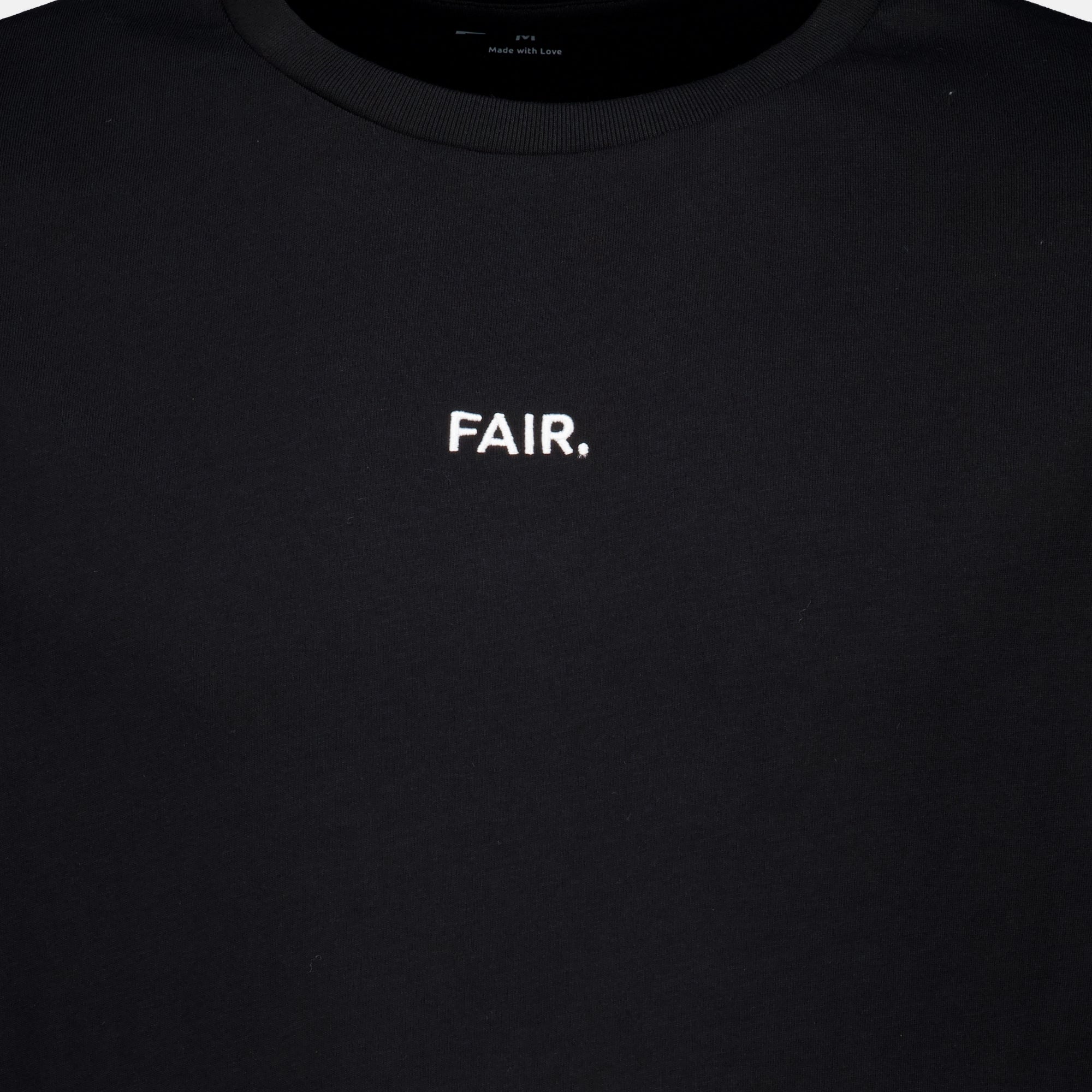 T-shirts T-shirt basique noir Fair Noir Homme