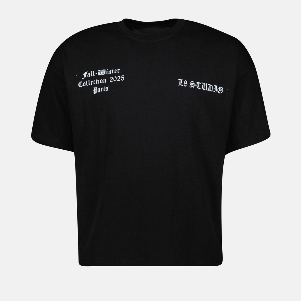 T-shirts T-shirt Passion du Christ L8 Studio Noir Homme