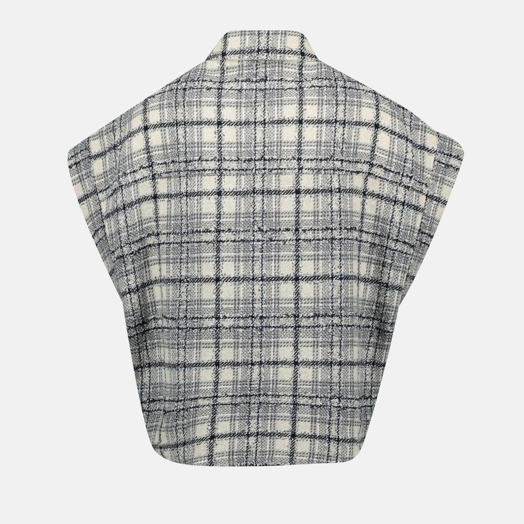 Jacken Samie Tweed Jacke Iro Grau Femme