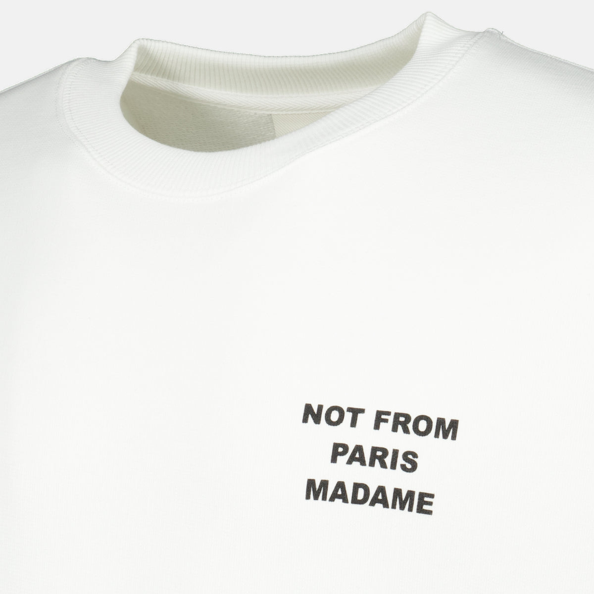 Sweatshirts Sweatshirt Slogan Classique blanc Drole De Monsieur Blanc Homme