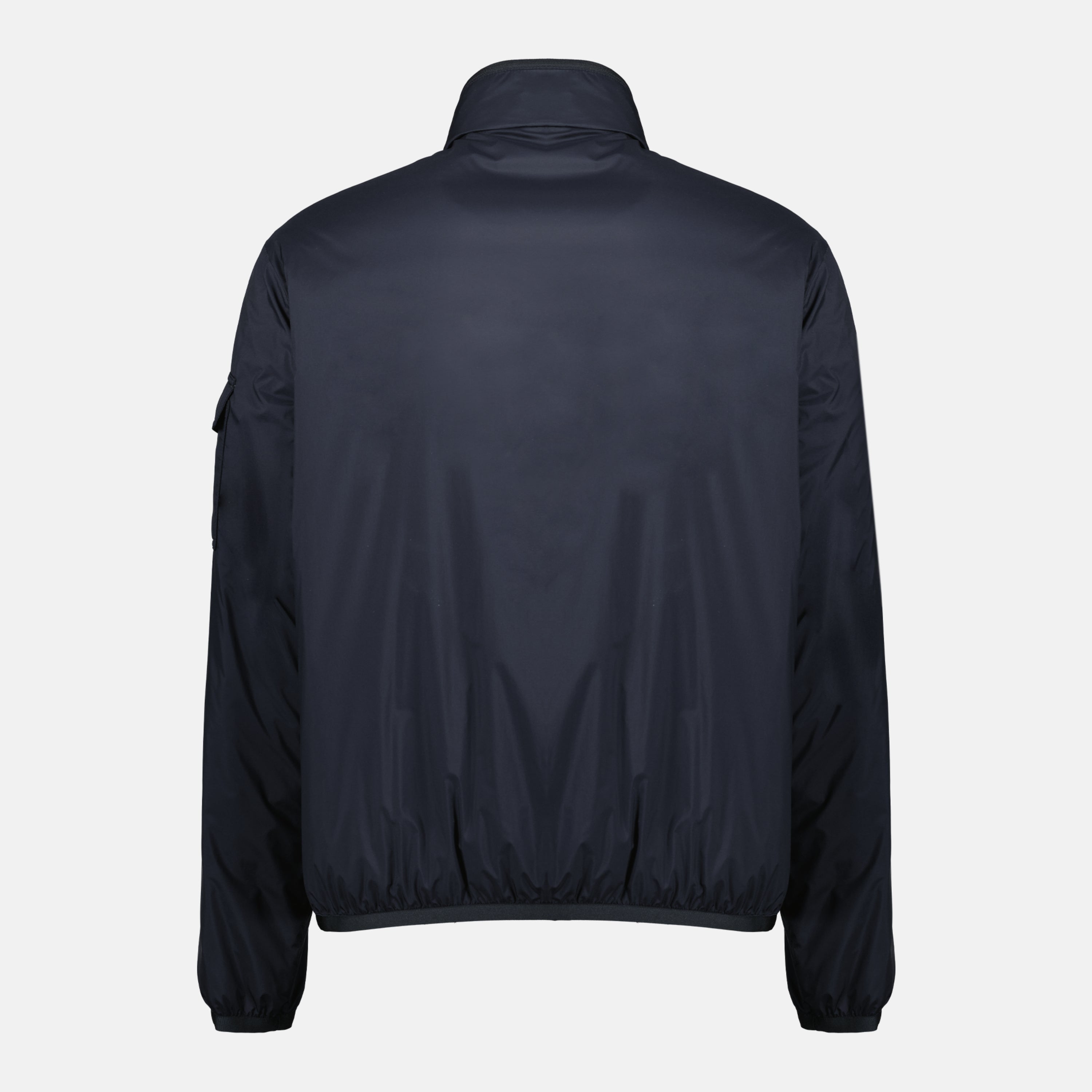 Image de l'article Doudoune Breezes bleu marine de la marque Moncler pour Homme - Saison Printemps-Été 2026 - Vue de Dos