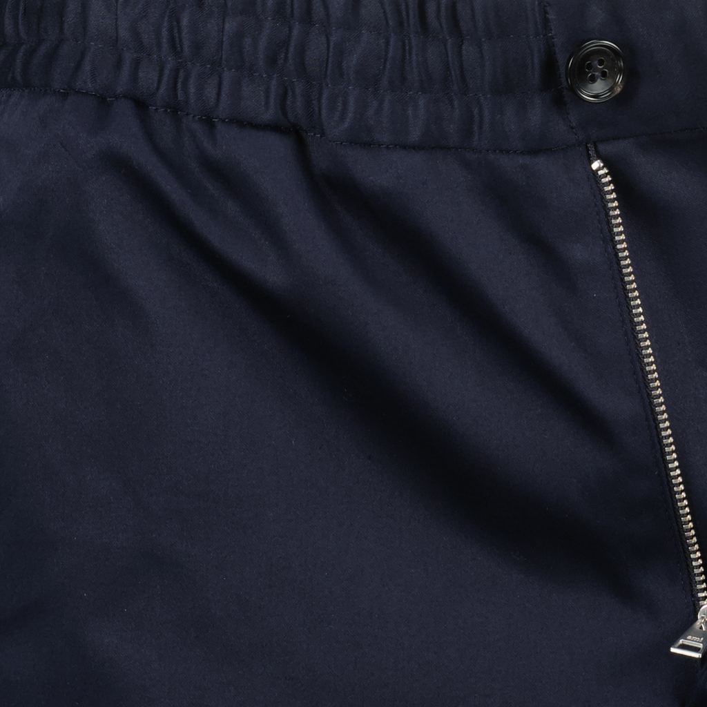 Shorts Calções de Algodão Ami PARIS Azul escuro Homme