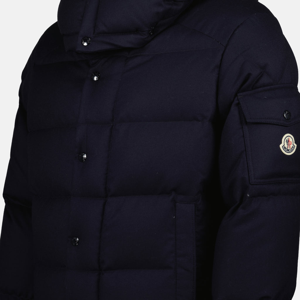 Manteaux Doudoune Vezere Moncler Bleu foncé Homme
