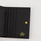 スモールレザーグッズ Portefeuille VLogo Signature Valentino Garavani 黒 Femme