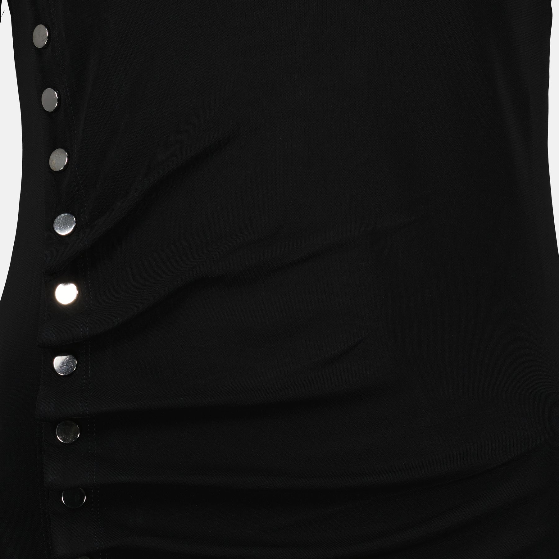 Vestidos Vestido Preto Drapejado Rabanne Preto Femme