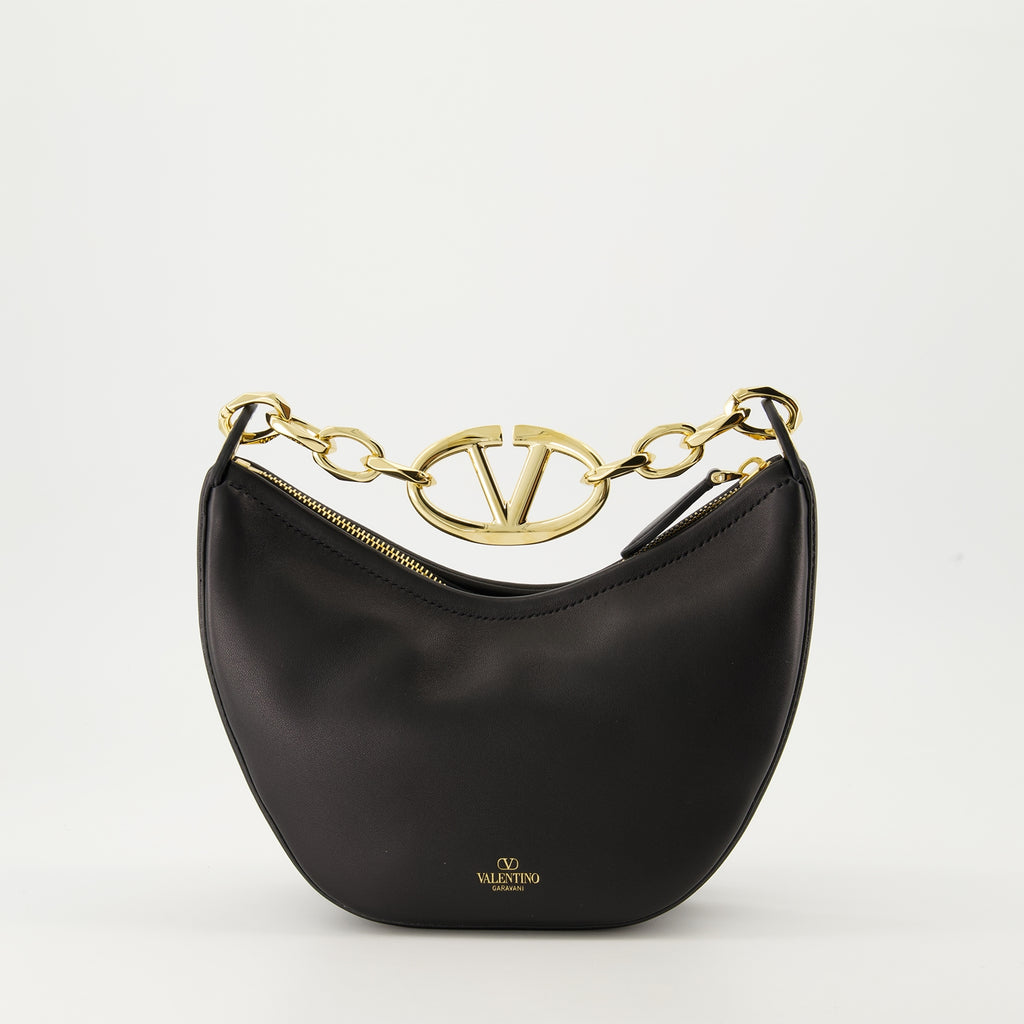 Sacs bandoulière Sac hobo VLogo Moon Valentino Garavani Noir Femme