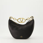 Sacs bandoulière Sac hobo VLogo Moon Valentino Garavani Noir Femme