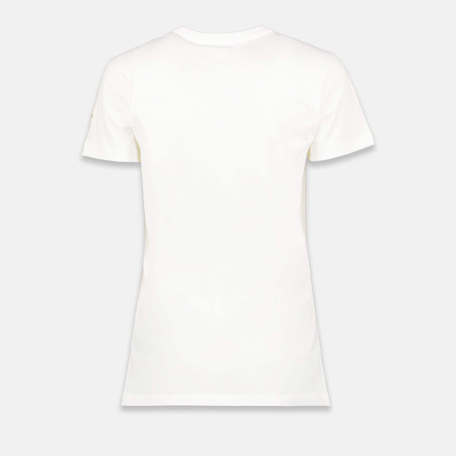 Camisetas T-shirt com Logotipo Moncler Branco Femme