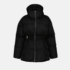 Manteaux Doudoune en Re-Nylon Prada Noir Femme