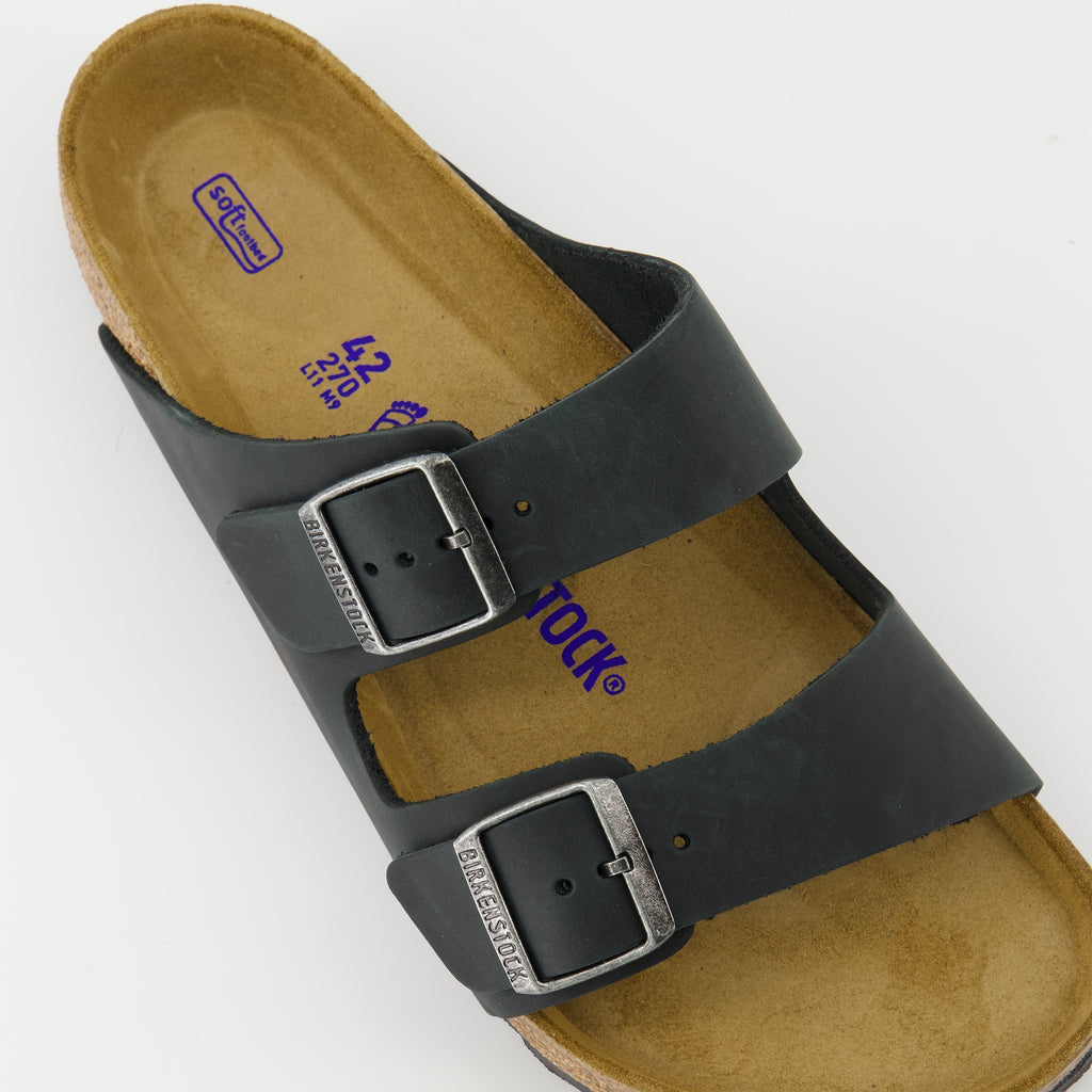 Chaussures ouvertes Sandales Arizona Birkenstock Noir Homme