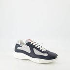 Baskets Baskets America's Cup Prada Bleu foncé Homme