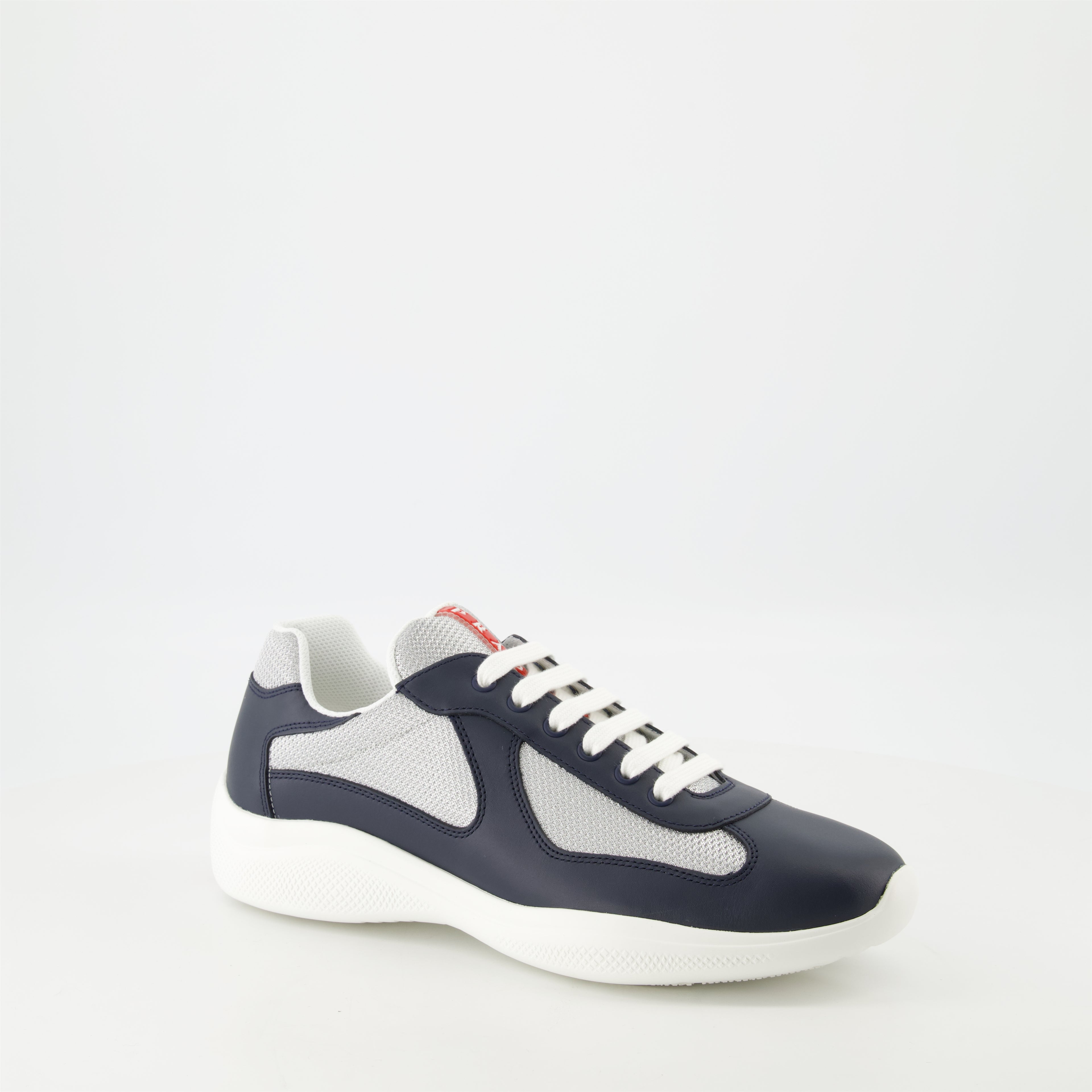 Baskets Baskets America's Cup Prada Bleu foncé Homme