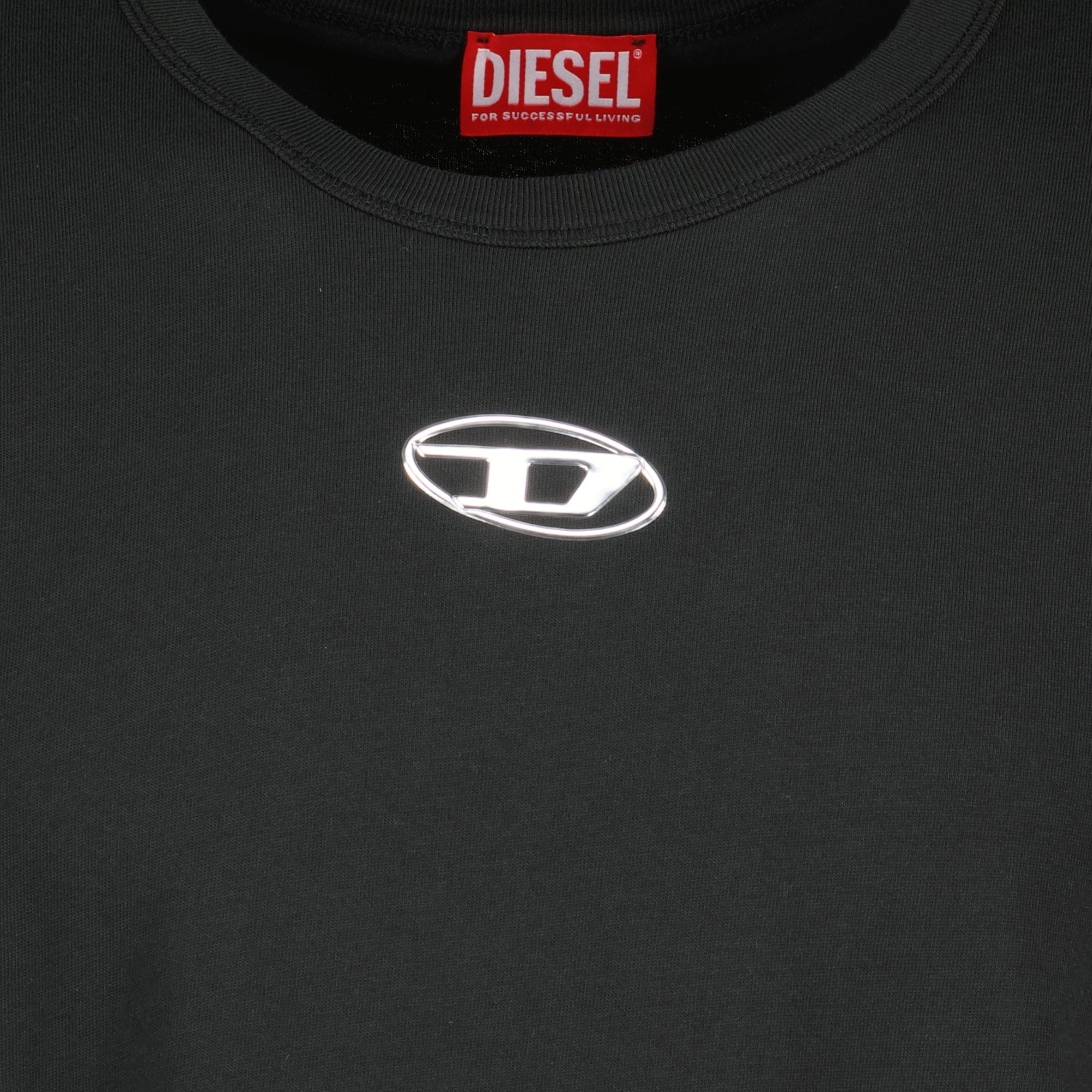 Image de l'article T-shirt T-Norm-Iod noir de la marque Diesel pour Homme - Saison Printemps-Été 2026 - Vue détaillée_2