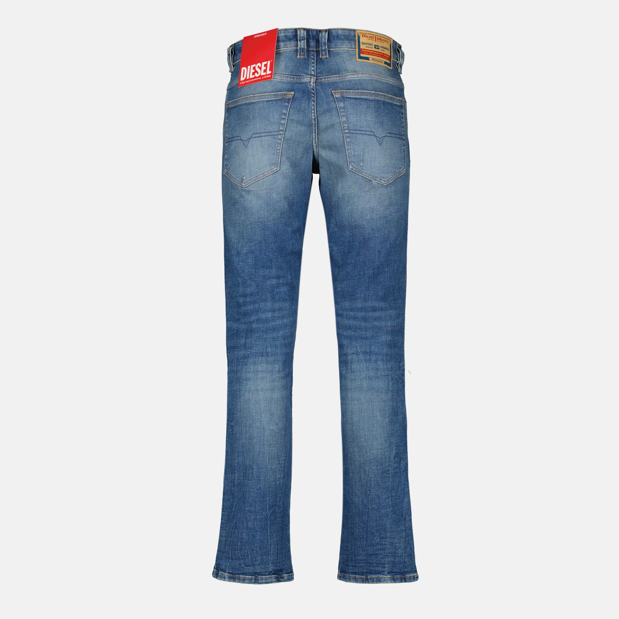 Image de l'article Jean D-Vyl 1993 L32 en denim bleu de la marque Diesel pour Homme - Saison Printemps-Été 2026 - Vue de Dos