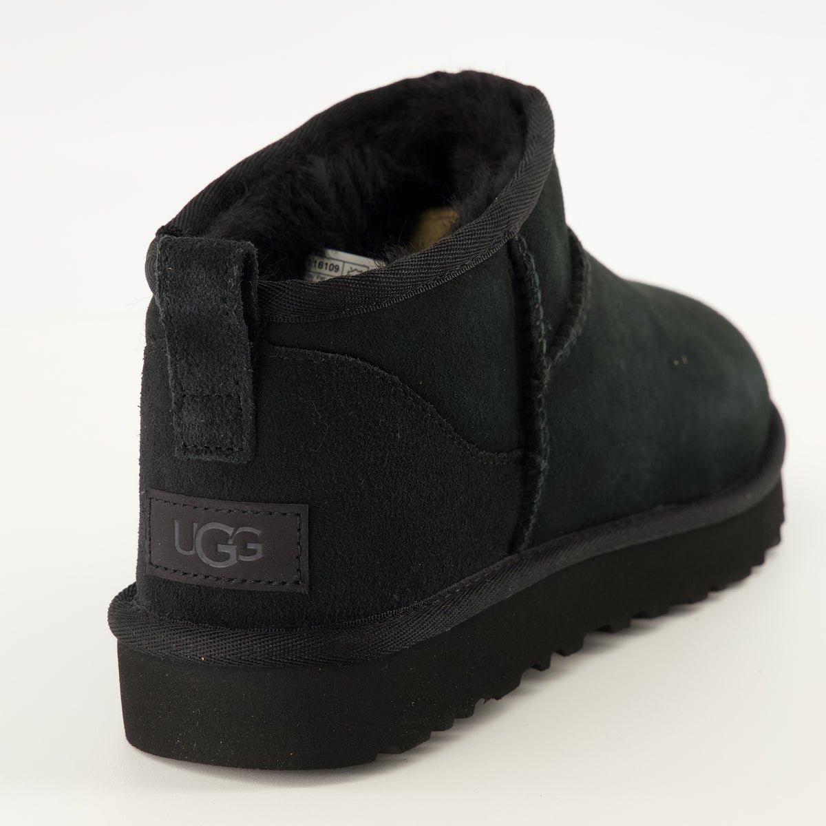 Bottines Bottes Classic Ultra mini noir Ugg Noir Femme