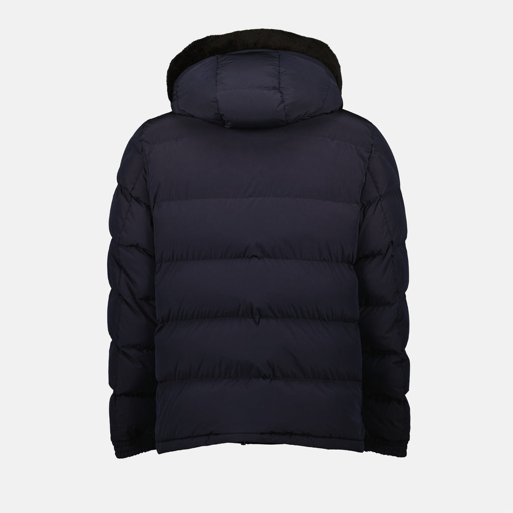 Manteaux Doudoune Marcelettes Moncler Bleu foncé Homme