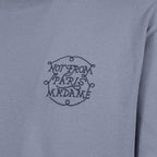T-shirts T-shirt Slogan Tressé Drole De Monsieur Bleu Homme