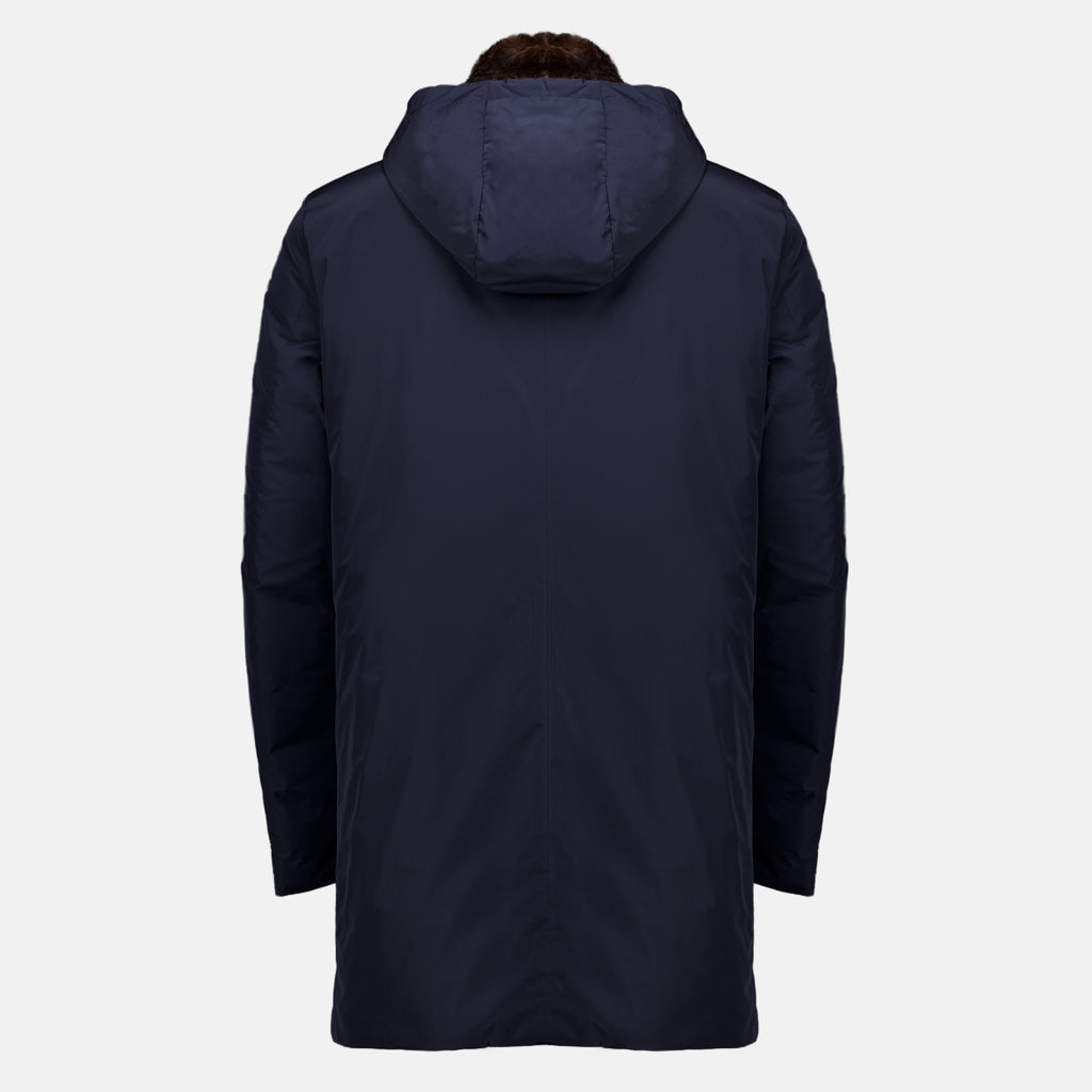 Manteaux Parka longue Okefen bleu marine Moncler Bleu foncé Homme