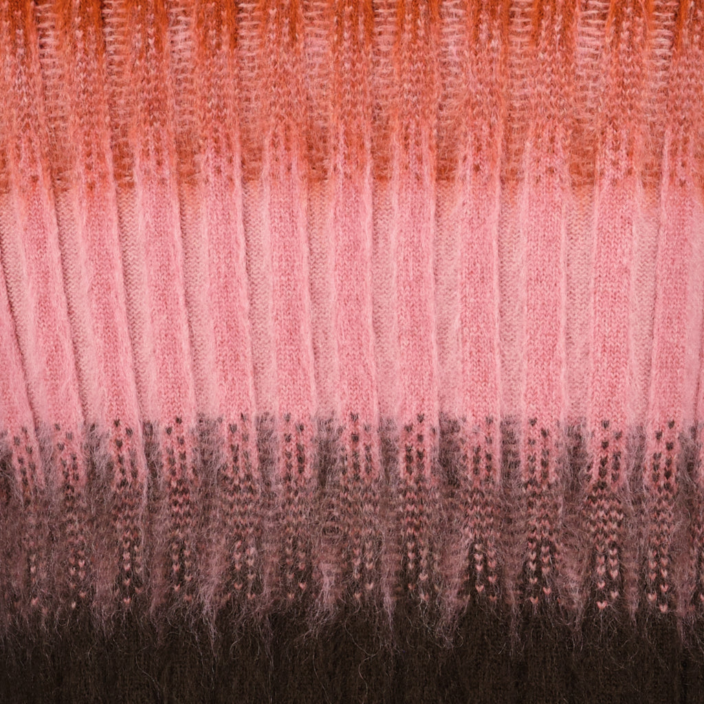 Imagem da saia de mohair e lã multicolorida da marca Fendi para Mulheres - Coleção Outono-Inverno 2025 - Vista Detalhada_2