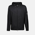 Jaquetas Corta-Vento Etiache com Capuz Moncler Preto Homme