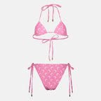Beachwear Bikini Moon rose Marine Serre Rose Femme