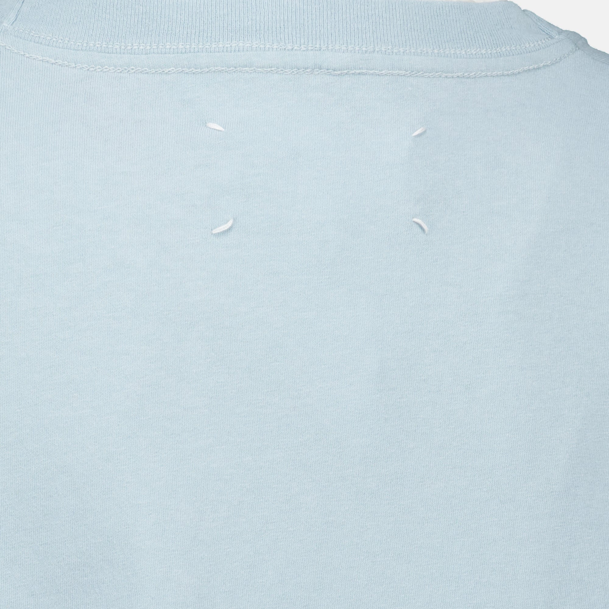 T-shirts T-shirt Blu Stampata Maison Margiela Bleu Femme