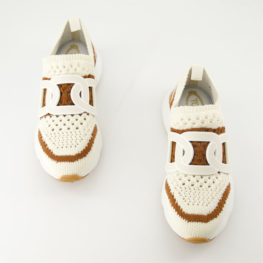 Sneaker Kate Slip-On Sneakers Tod's Braun Femme