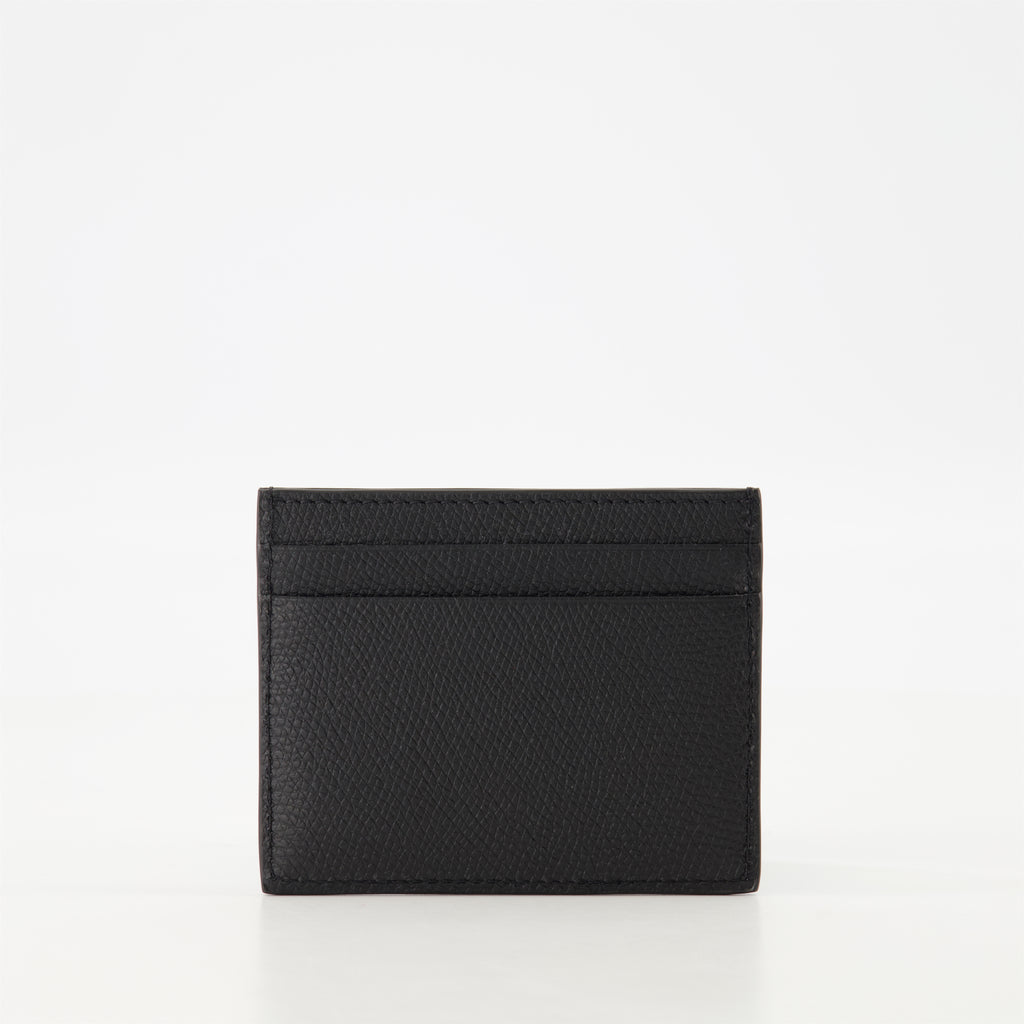 Small leather goods Porte-cartes VLogo Signature Valentino Garavani Black Homme