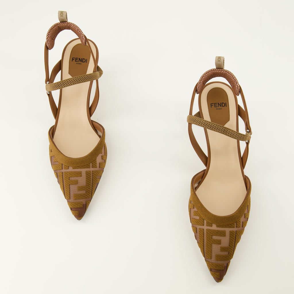 Escarpins Colibrì Lite 브라운 펌프스 Fendi Marron Femme
