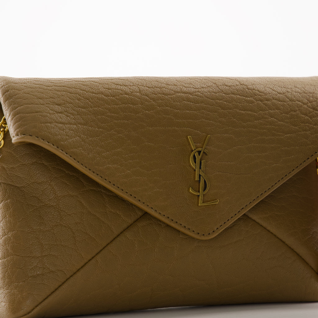 Bolsos bandolera Pochette Cassandre Saint Laurent Marrón Femme