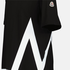 T-shirts H2091 8C00001 8390T 999 black Moncler Noir Homme