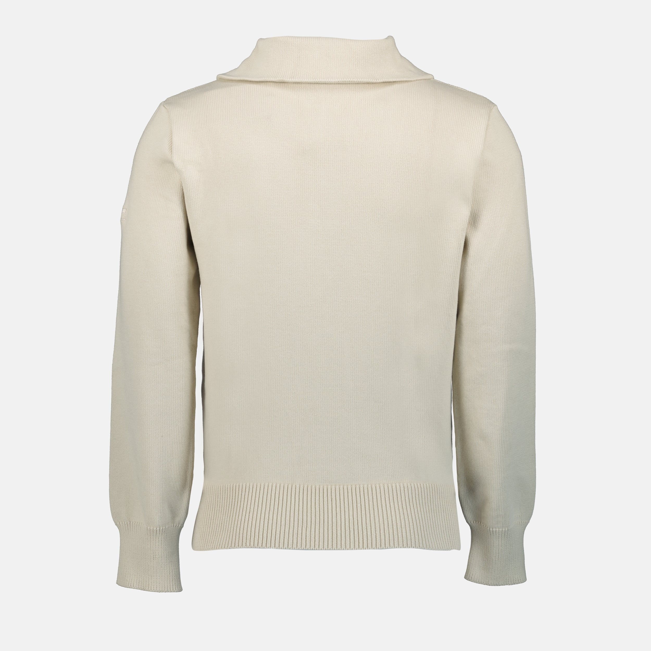 Maille Pull à col zippé Courrèges Beige Homme