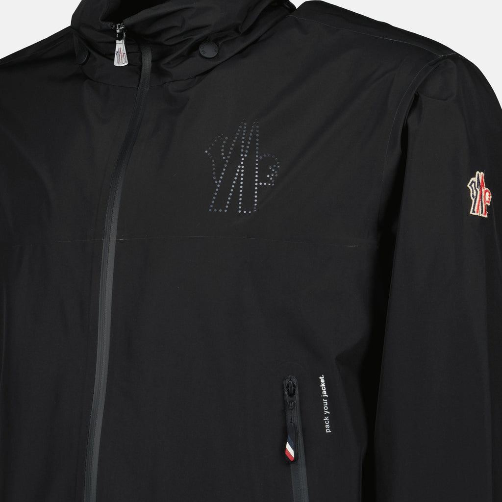 Jaquetas Casaco Hexágono Masterpiece Moncler Grenoble Preto Homme
