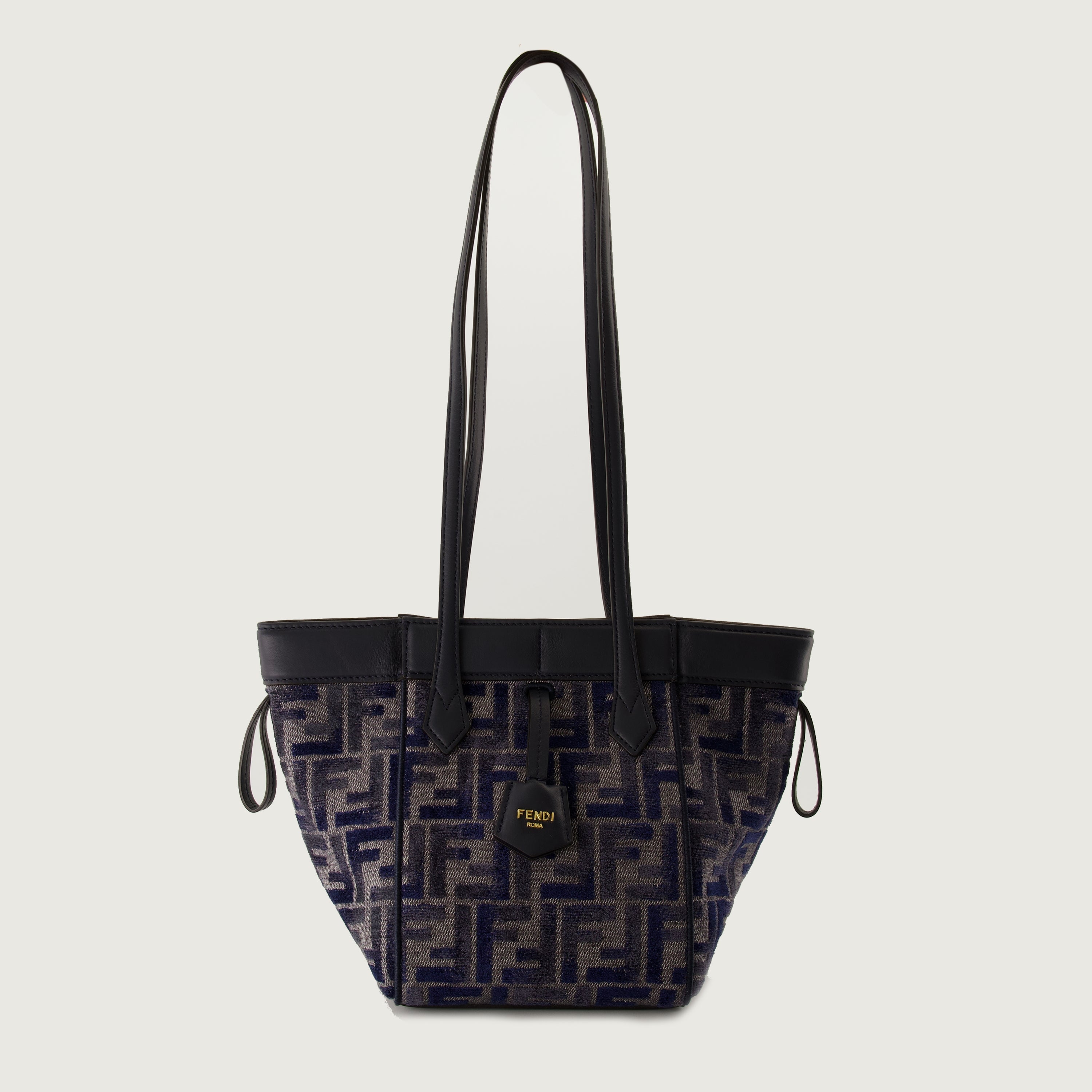 Sacs seau Mini sac Origami Fendi Bleu Femme