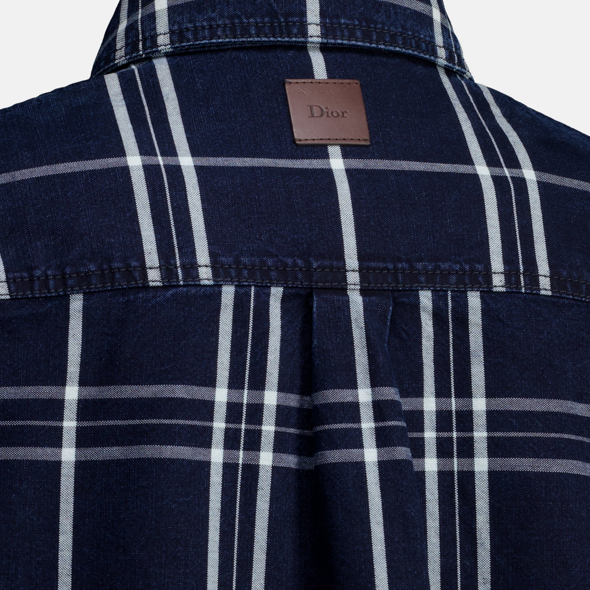 Chemises Overshirt às Riscas Azul-Marinho Dior Bleu foncé Homme