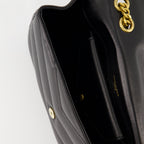 Sacs à main et épaule Borsa Loulou Piccola Saint Laurent Noir Femme
