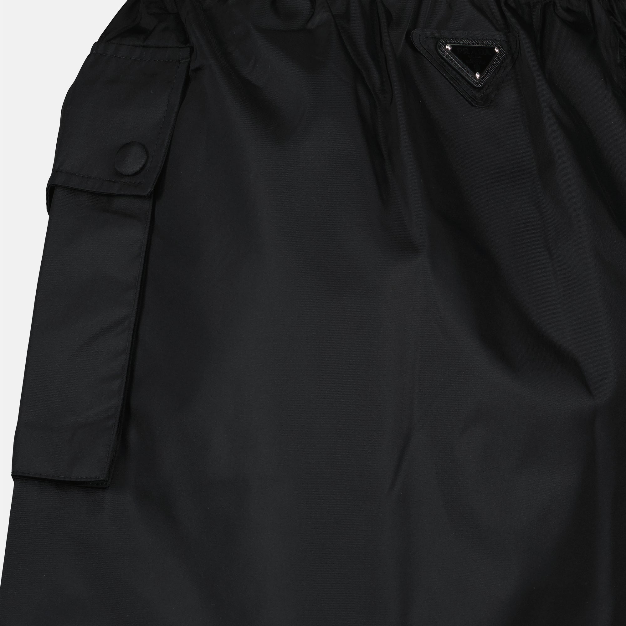 Jupes Jupe en Re-Nylon Prada Noir Femme